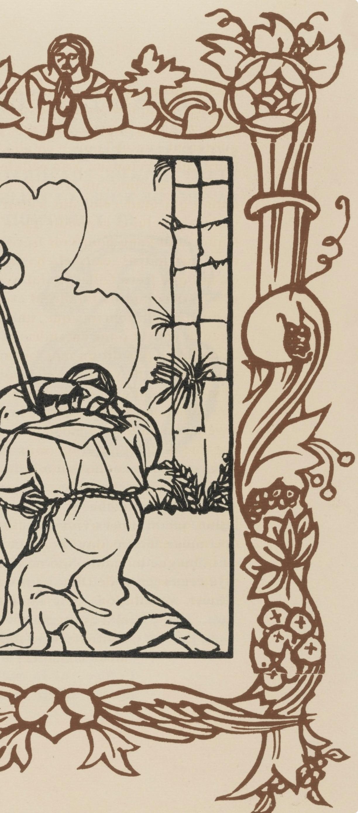 Composition (Morane, N° 100), Les Petites Fleurs de St. Françoise, Émile Bernard For Sale 1