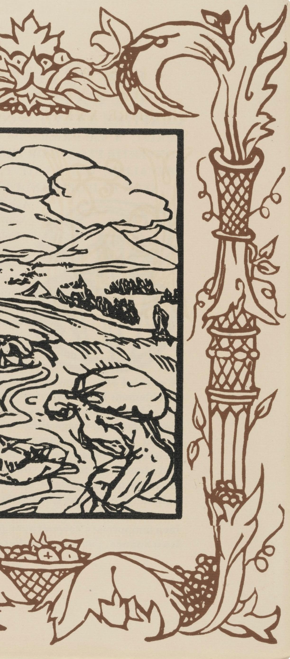 Composition (Morane, N° 100), Les Petites Fleurs de St. Françoise, Émile Bernard For Sale 1