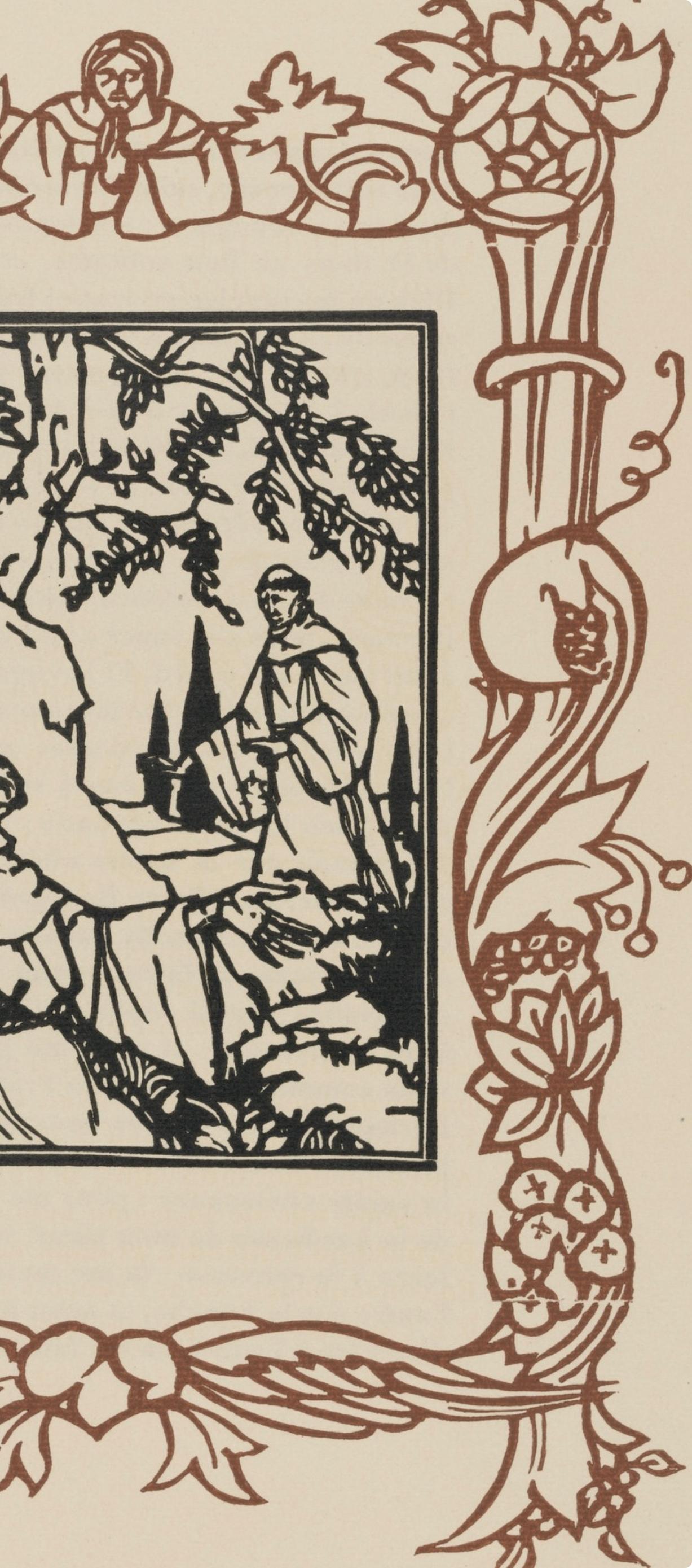 Composition (Morane, N° 100), Les Petites Fleurs de St. Françoise, Émile Bernard For Sale 1