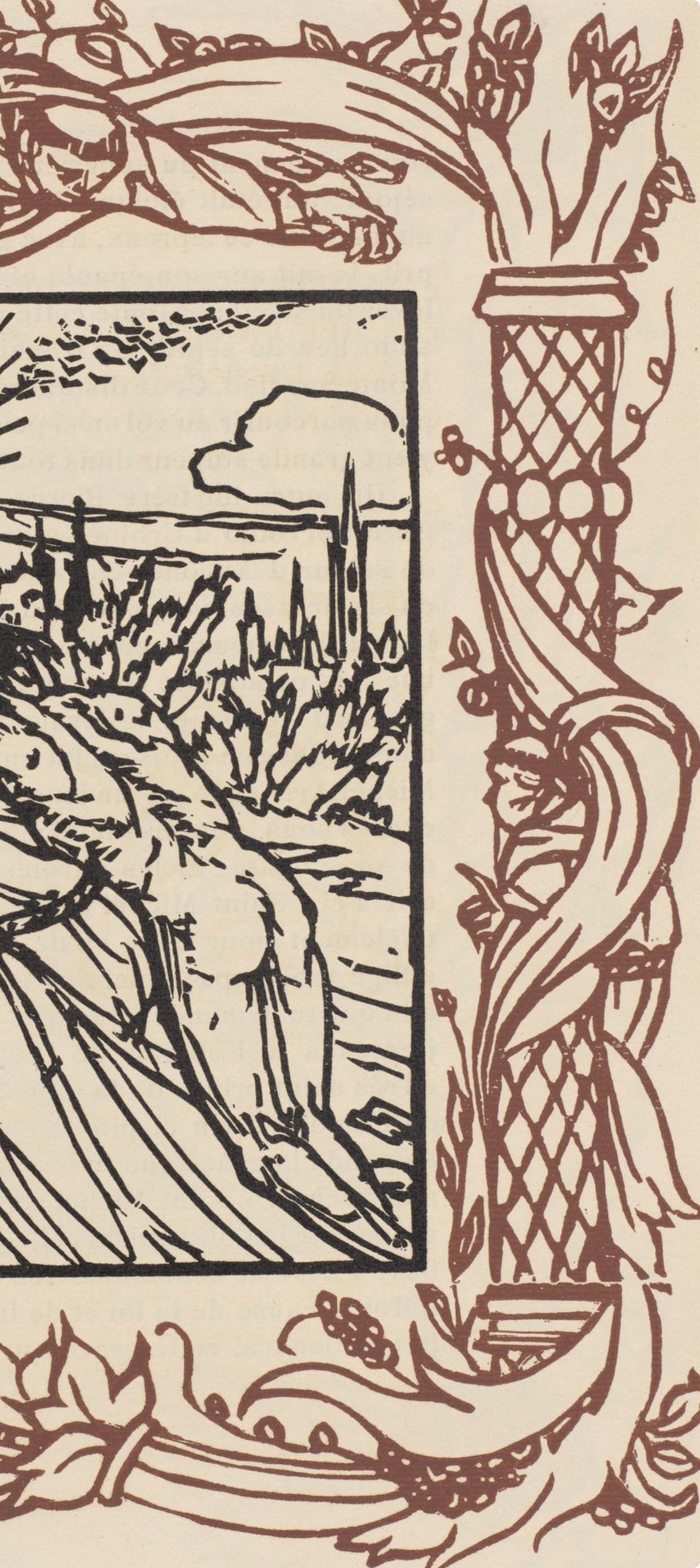 Composition (Morane, n° 100), Les Petites Fleurs de St. Françoise, Émile Bernard en vente 1