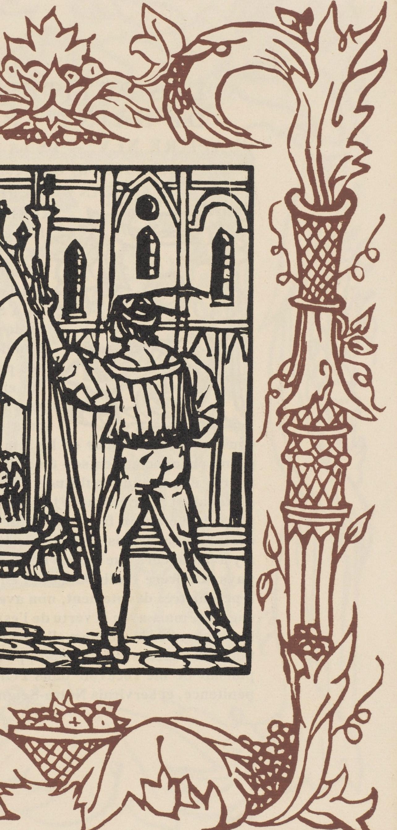 Komposition (Morane, N° 100), Les Petites Fleurs de St. Françoise, Émile Bernard im Angebot 1
