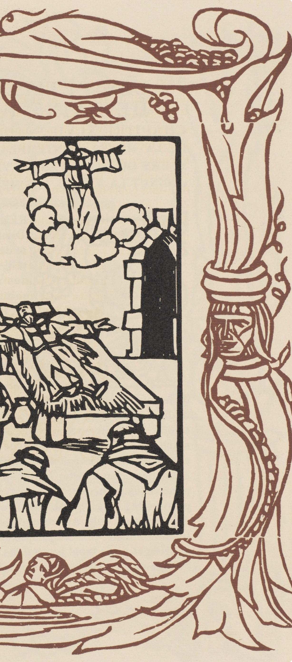 Composition (Morane, N° 100), Les Petites Fleurs de St. Françoise, Émile Bernard For Sale 1