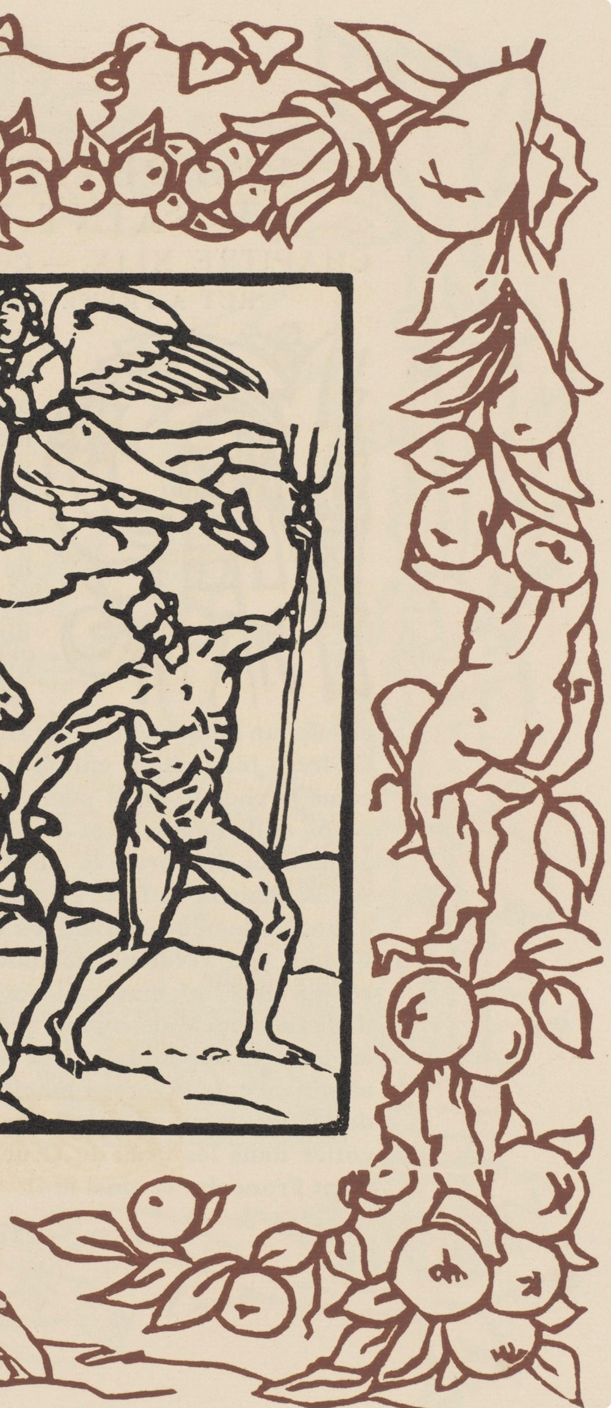 Composition (Morane, N° 100), Les Petites Fleurs de St. Françoise, Émile Bernard For Sale 1