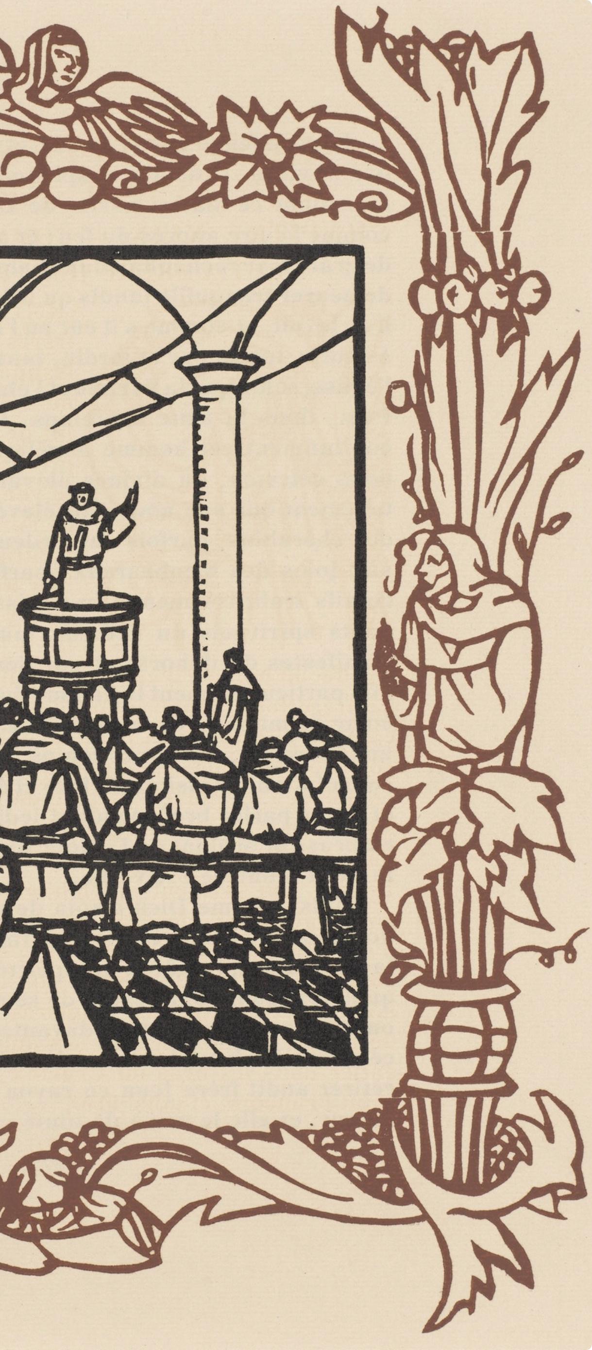 Komposition (Morane, N° 100), Les Petites Fleurs de St. Françoise, Émile Bernard im Angebot 1