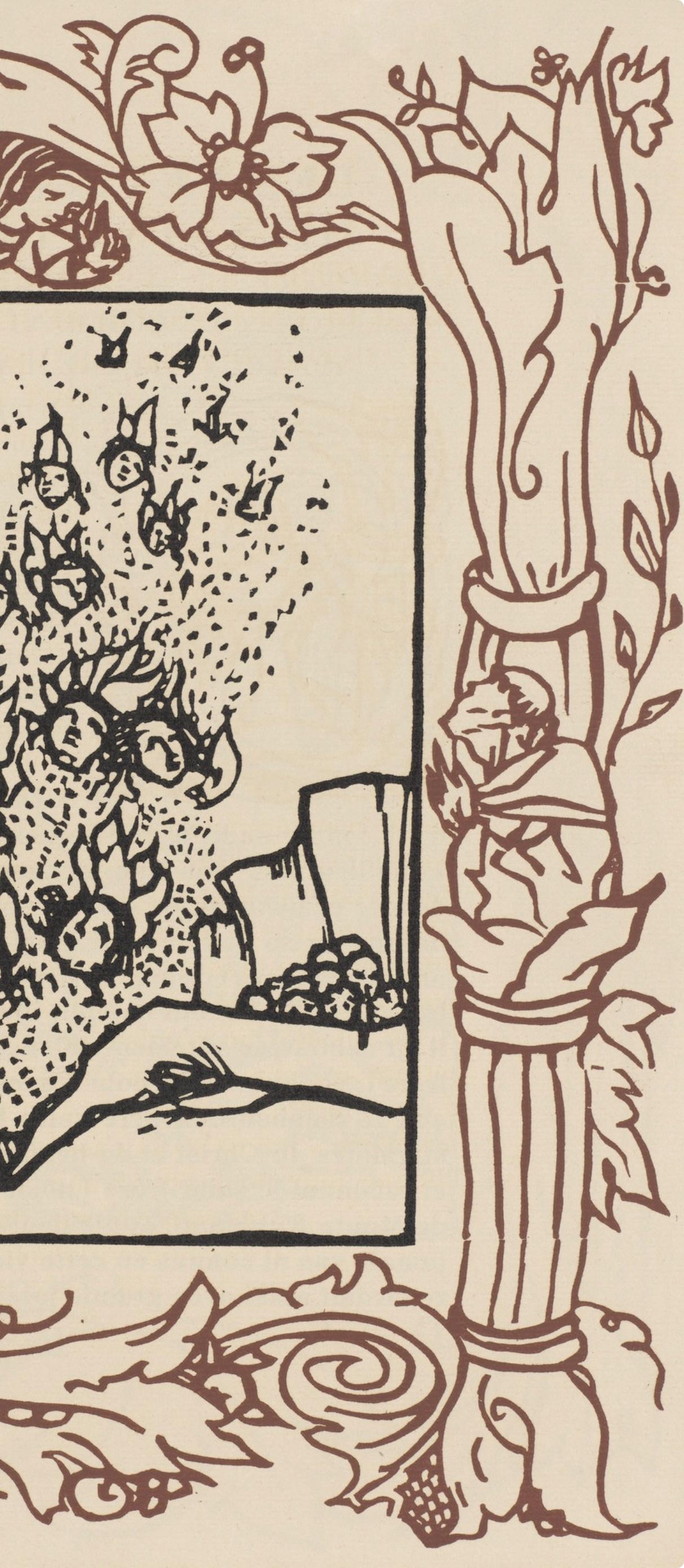 Composition (Morane, N° 100), Les Petites Fleurs de St. Françoise, Émile Bernard For Sale 1