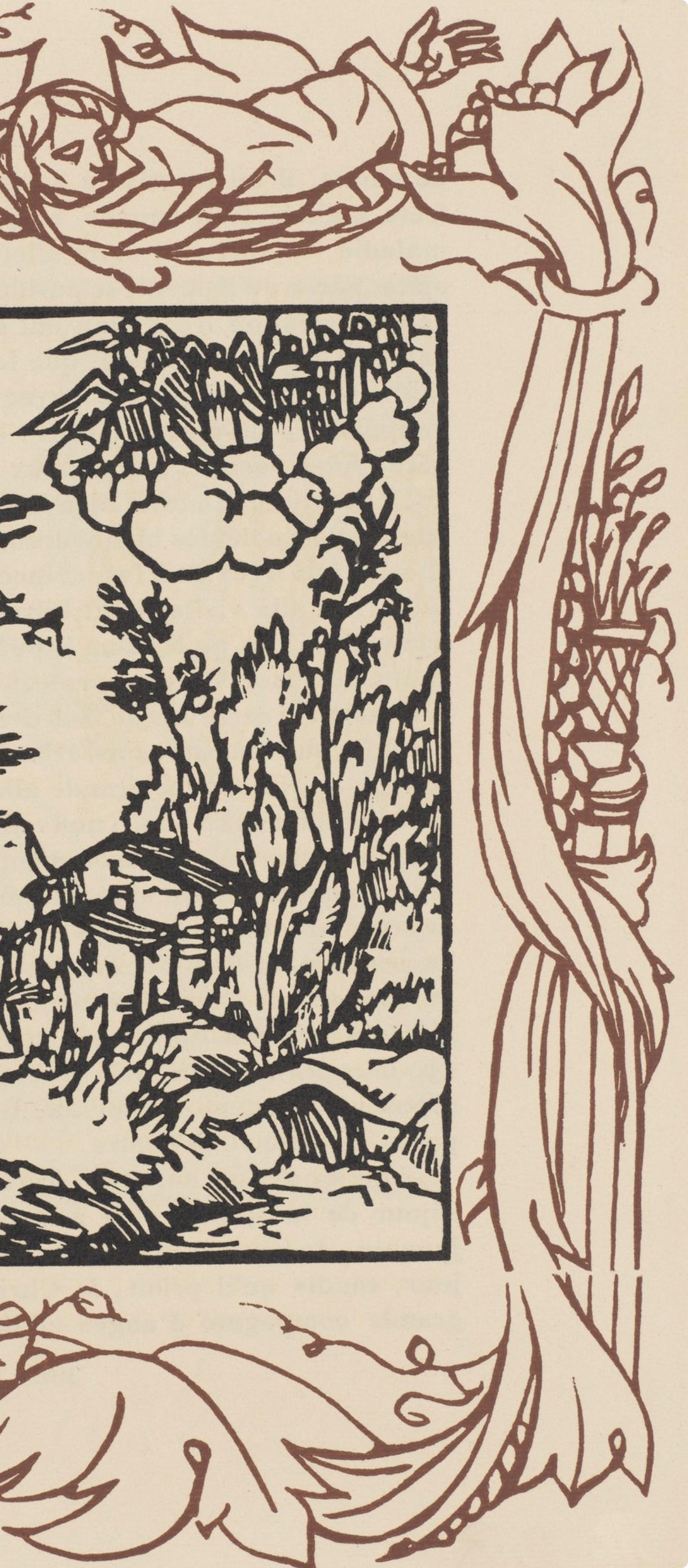 Composition (Morane, N° 100), Les Petites Fleurs de St. Françoise, Émile Bernard For Sale 1