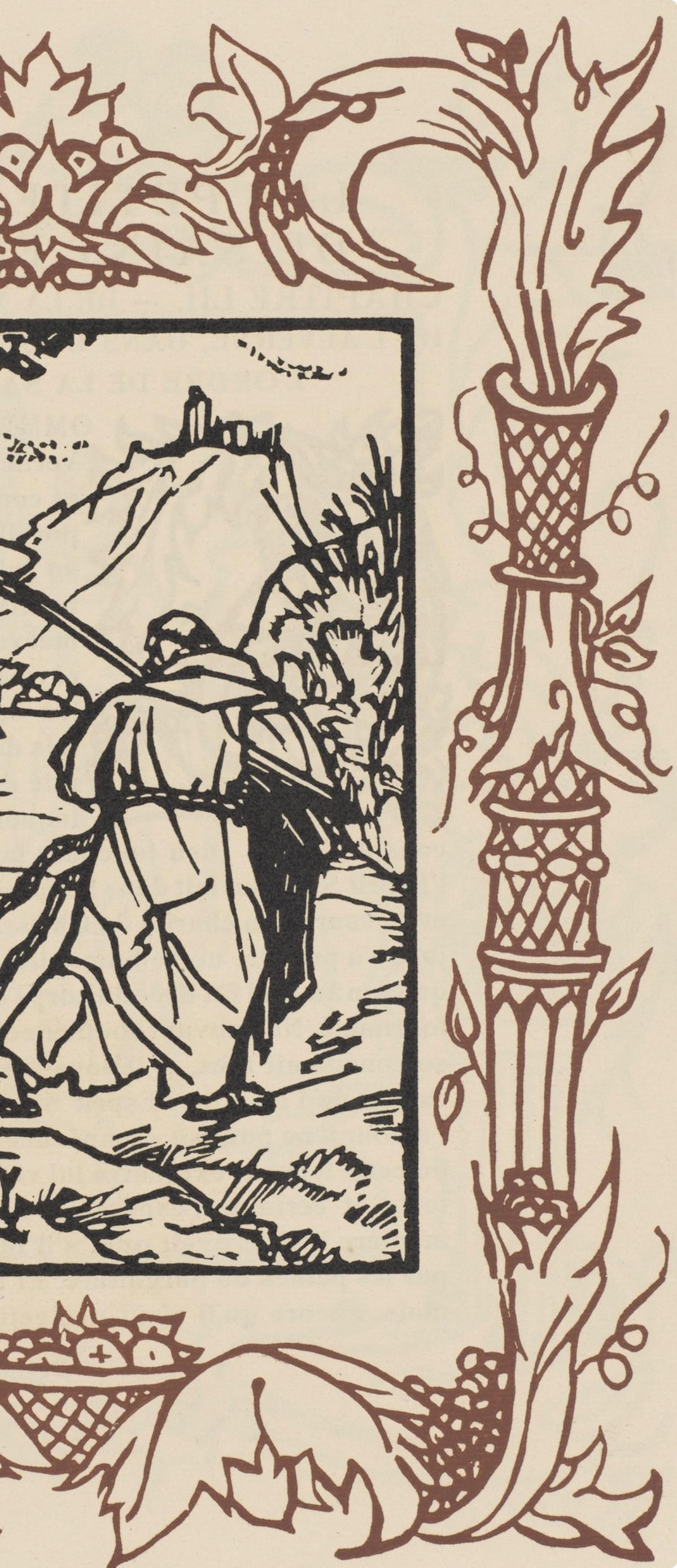 Composition (Morane, N° 100), Les Petites Fleurs de St. Françoise, Émile Bernard For Sale 1