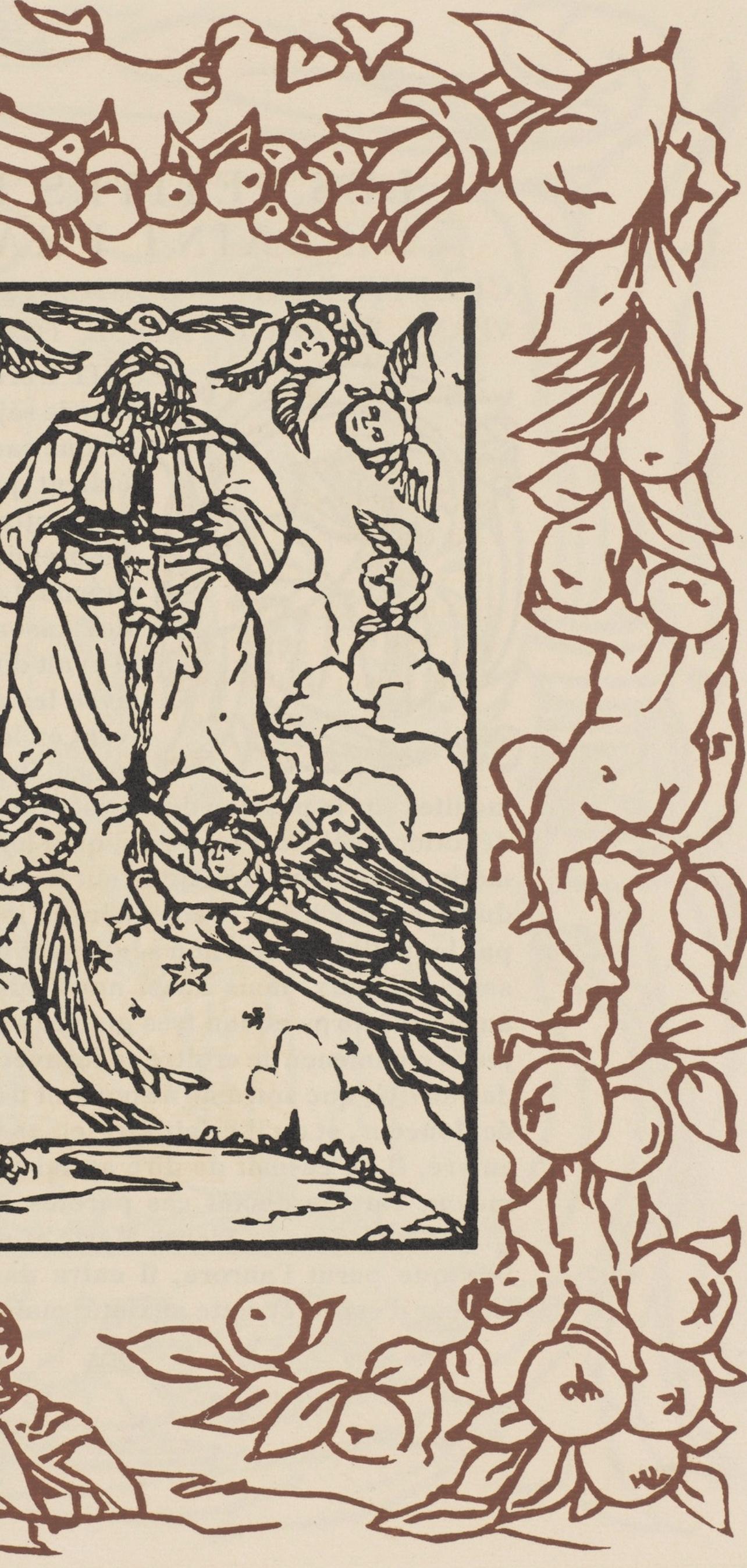 Composition (Morane, N° 100), Les Petites Fleurs de St. Françoise, Émile Bernard For Sale 1