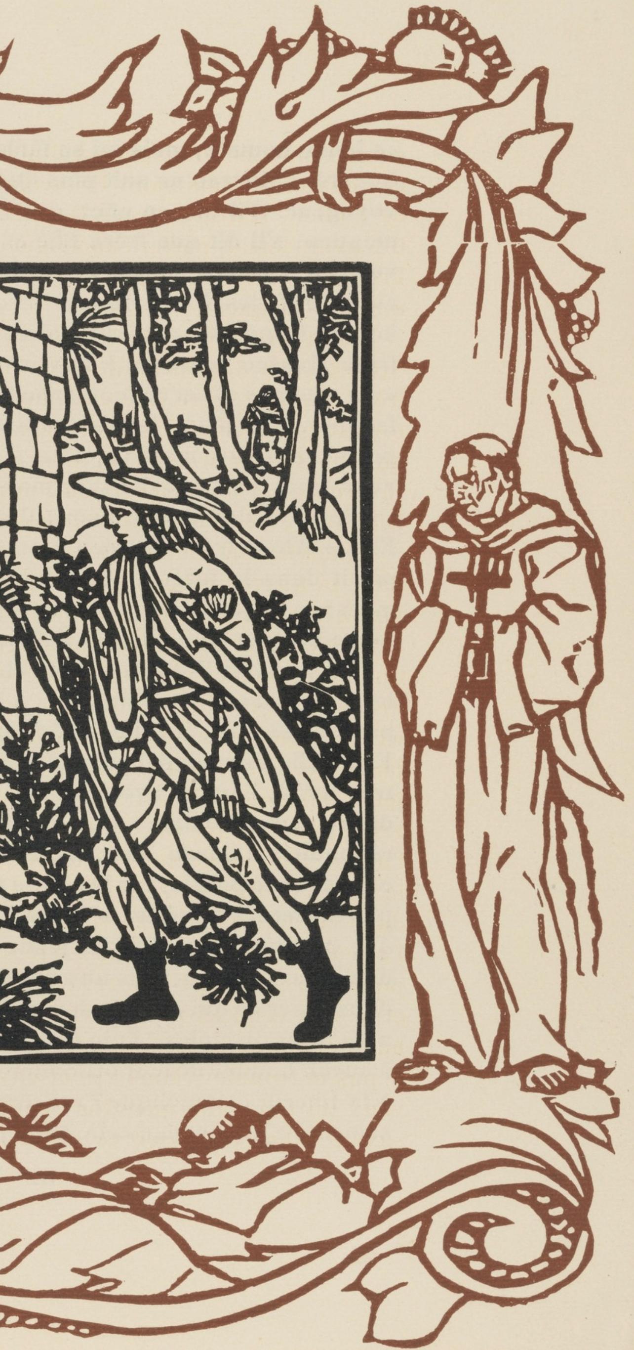 Composition (Morane, N° 100), Les Petites Fleurs de St. Françoise, Émile Bernard For Sale 1