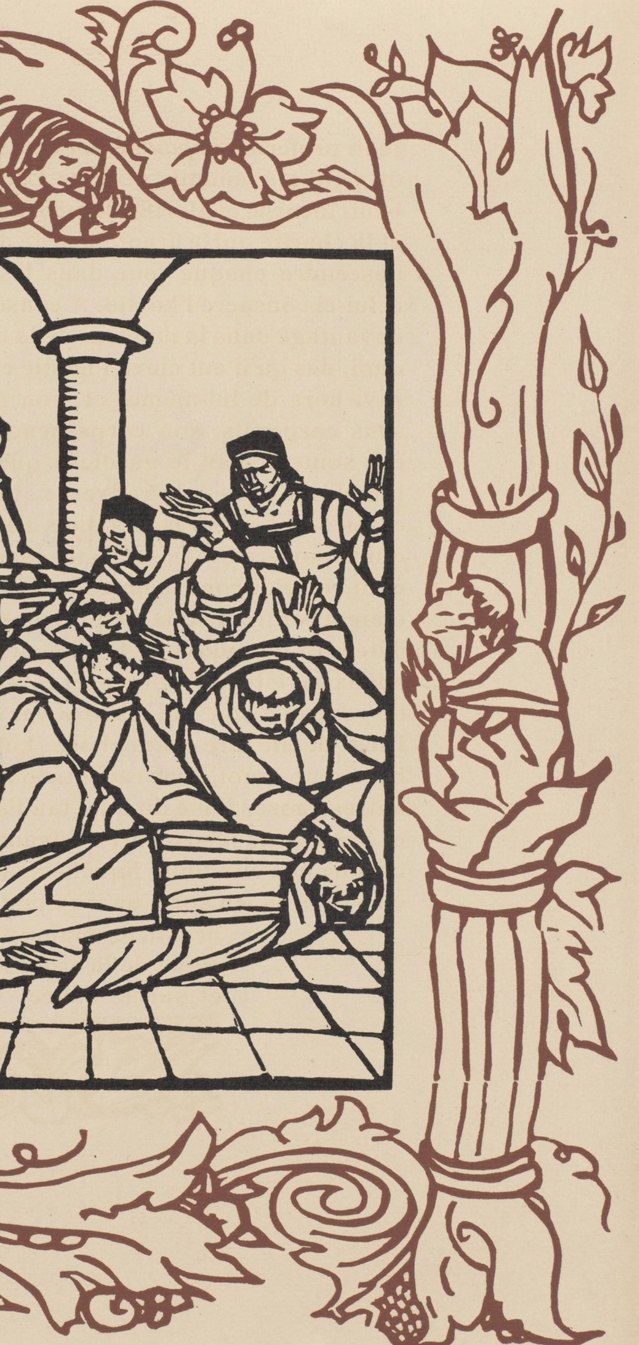 Composition (Morane, n° 100), Les Petites Fleurs de St. Françoise, Émile Bernard en vente 1