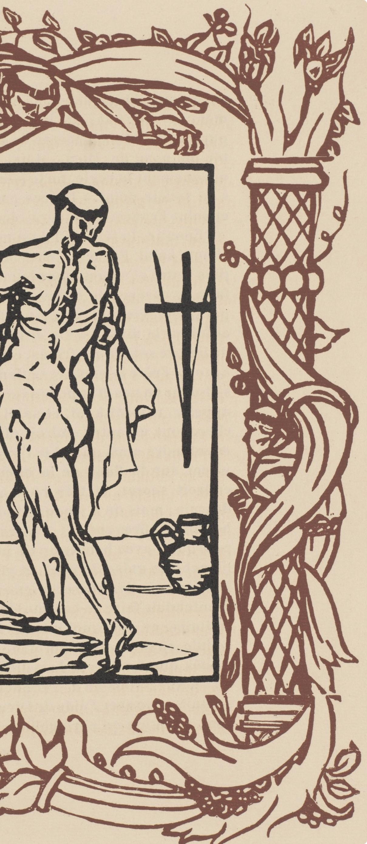 Komposition (Morane, N° 100), Les Petites Fleurs de St. Françoise, Émile Bernard im Angebot 1