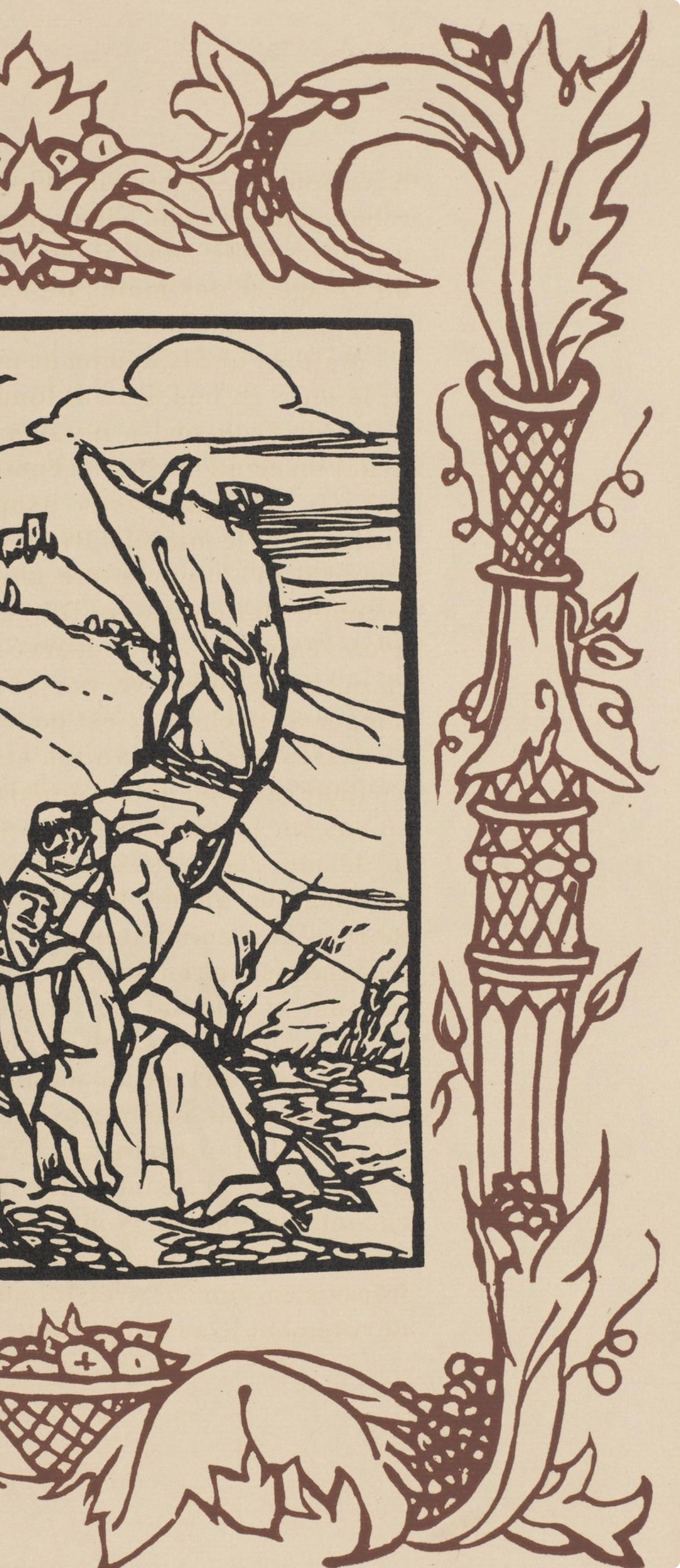 Composition (Morane, N° 100), Les Petites Fleurs de St. Françoise, Émile Bernard For Sale 1