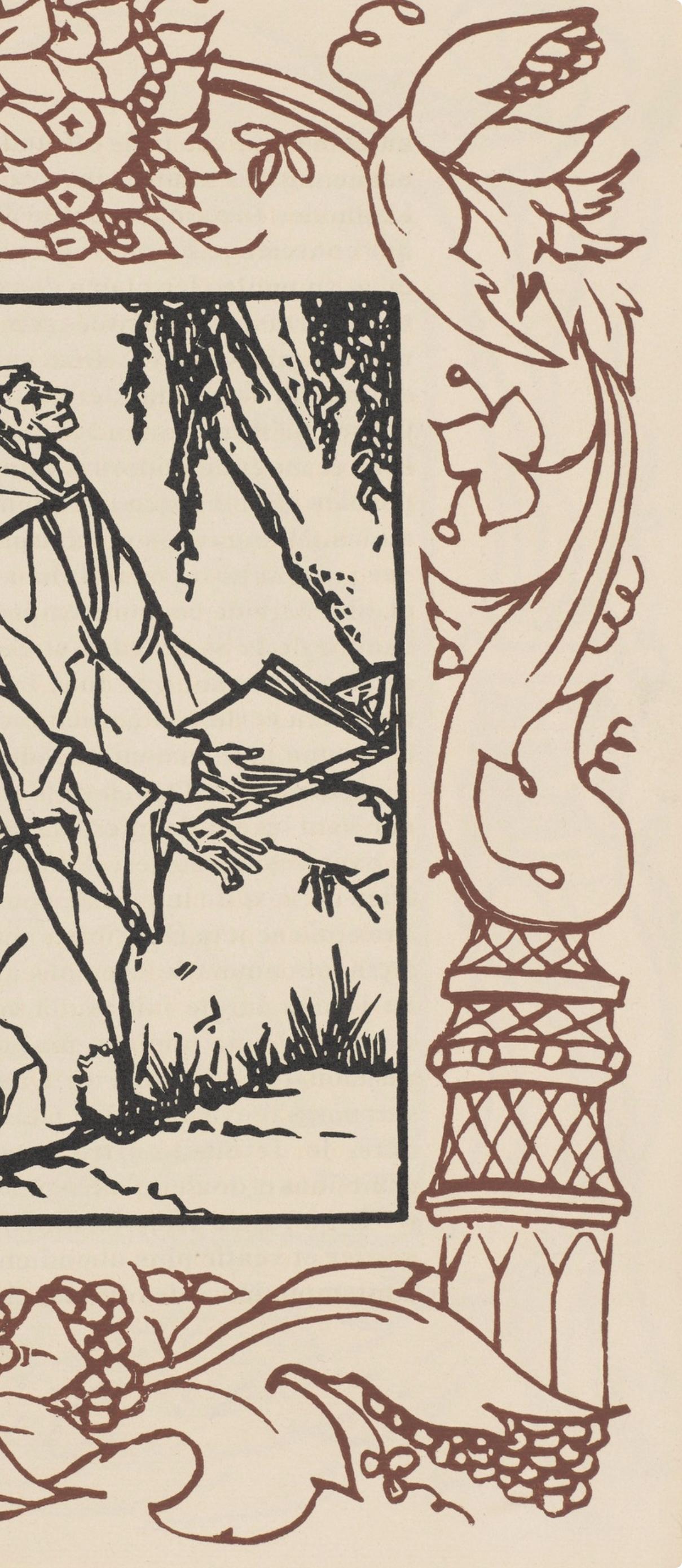 Composition (Morane, N° 100), Les Petites Fleurs de St. Françoise, Émile Bernard For Sale 1