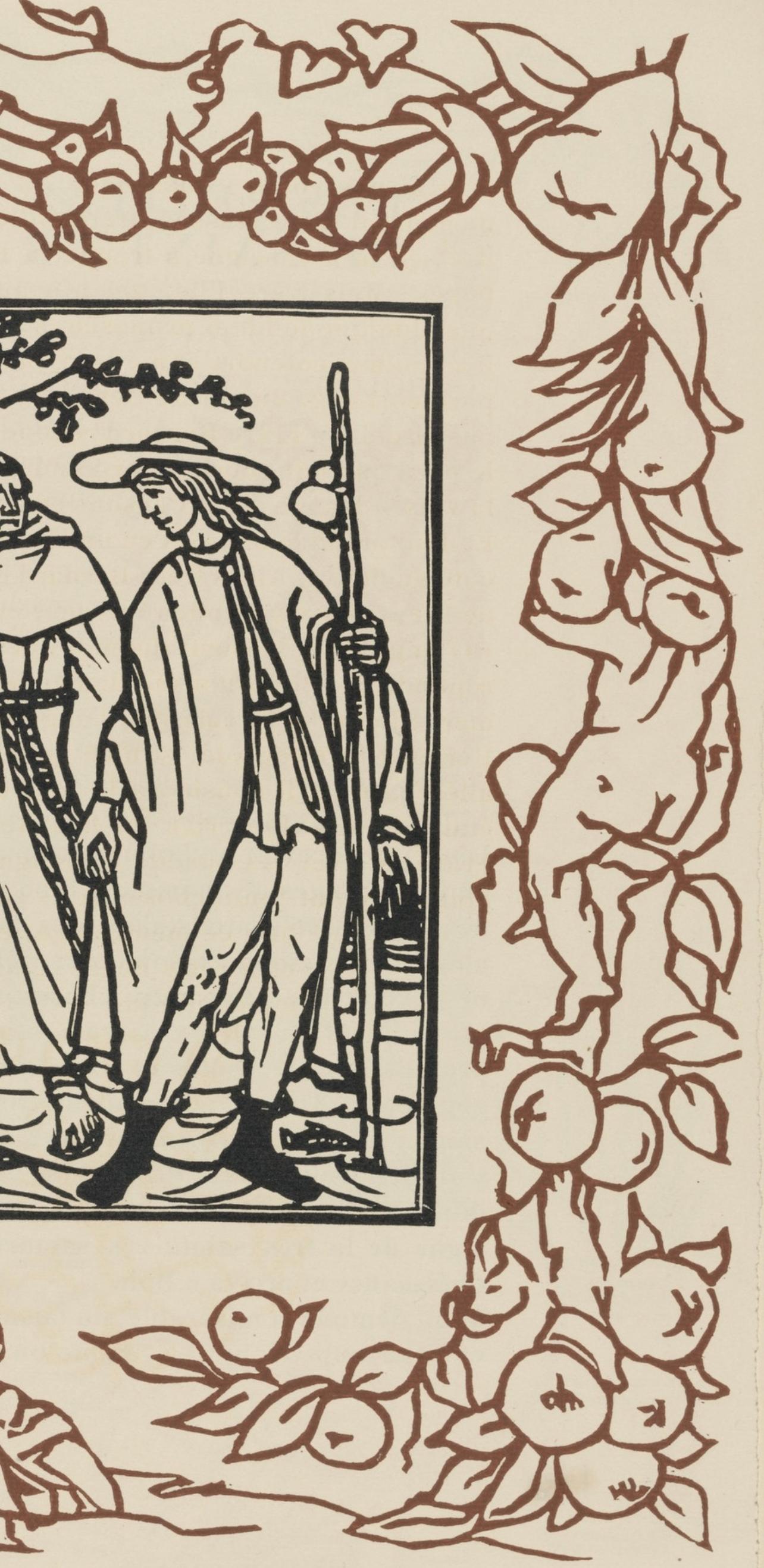 Composition (Morane, N° 100), Les Petites Fleurs de St. Françoise, Émile Bernard For Sale 1