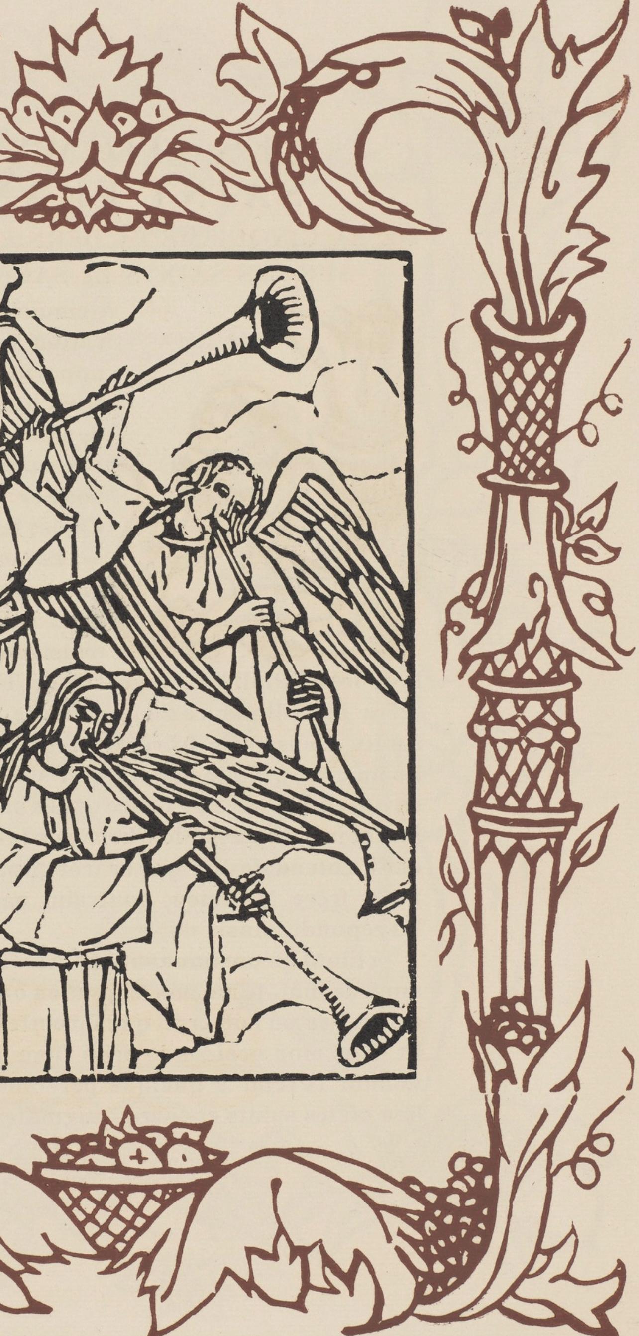 Composition (Morane, N° 100), Les Petites Fleurs de St. Françoise, Émile Bernard For Sale 1
