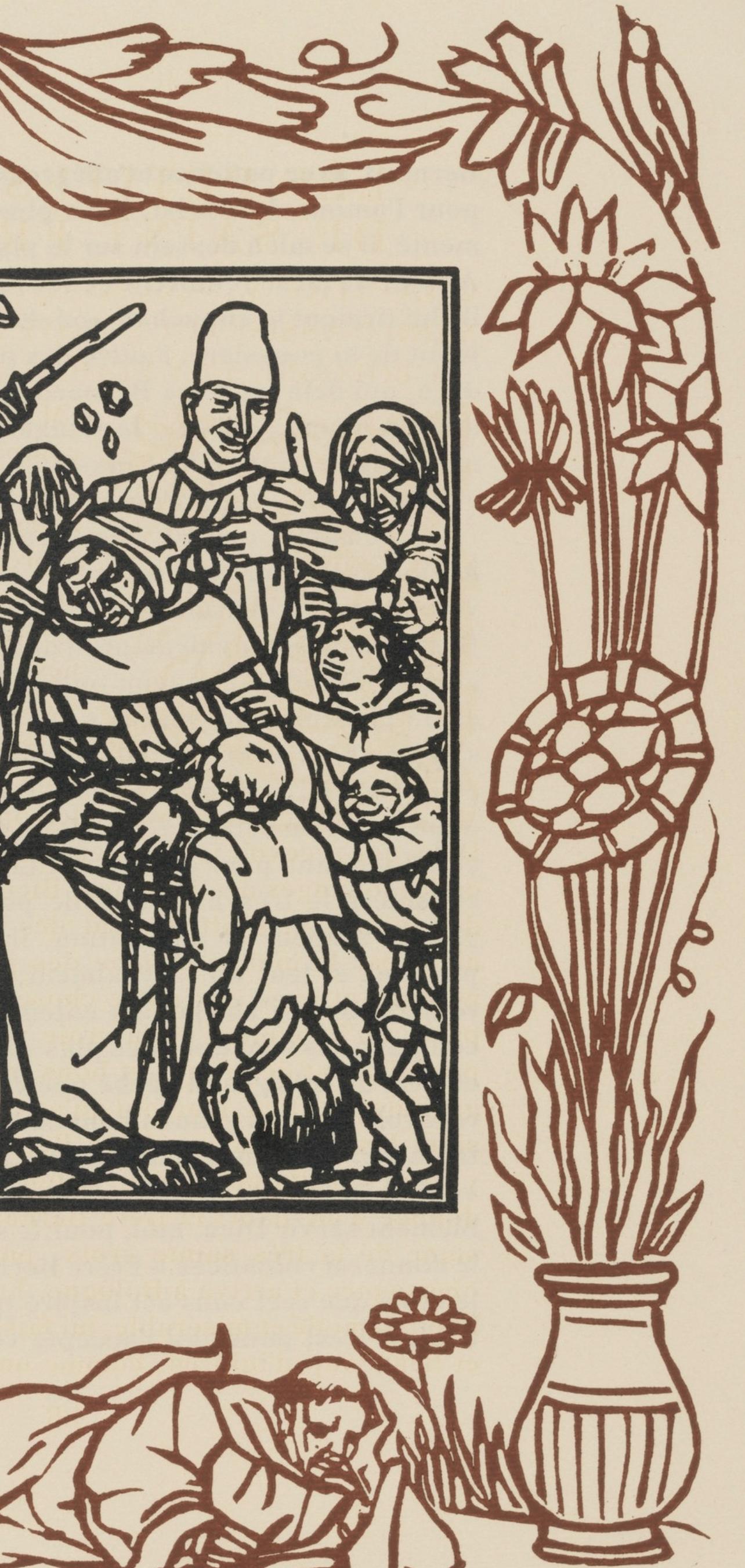 Composition (Morane, n° 100), Les Petites Fleurs de St. Françoise, Émile Bernard en vente 1