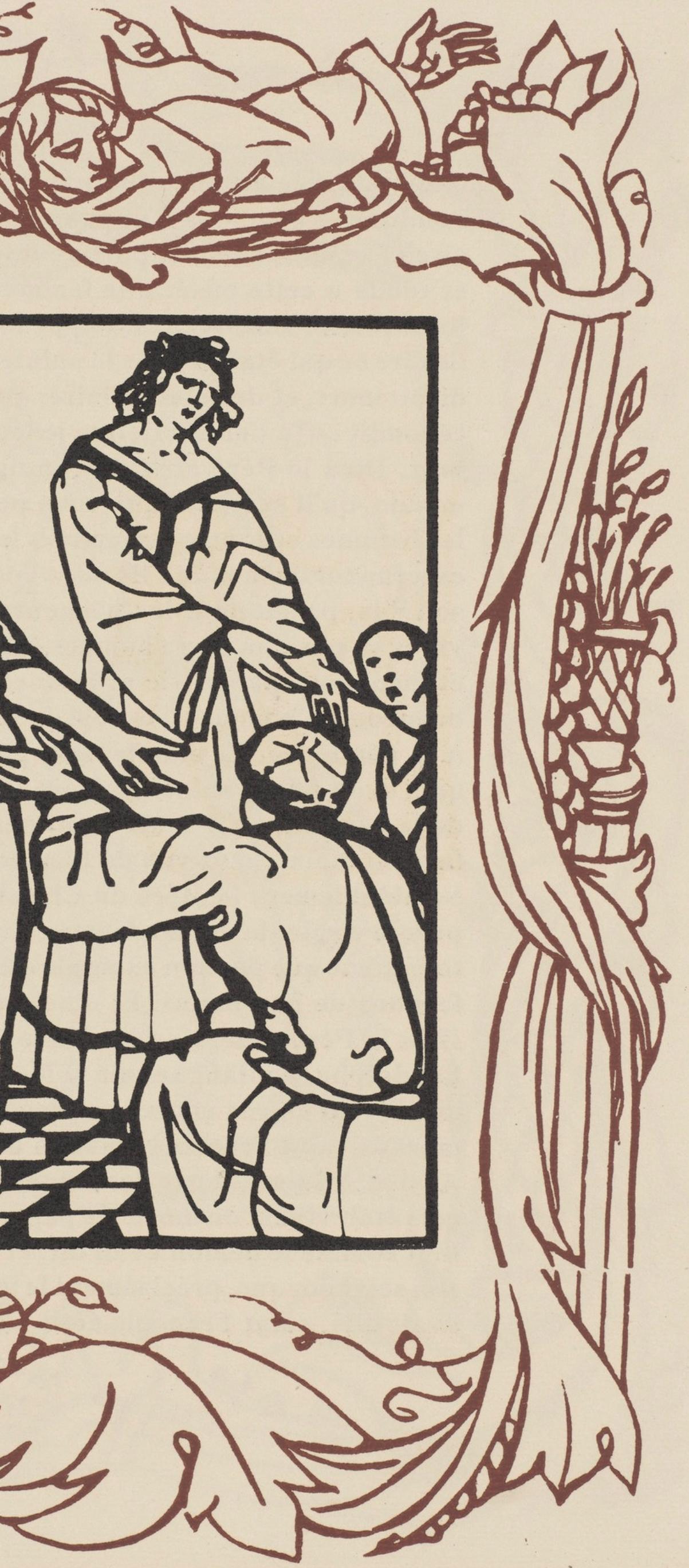 Composition (Morane, N° 100), Les Petites Fleurs de St. Françoise, Émile Bernard For Sale 1