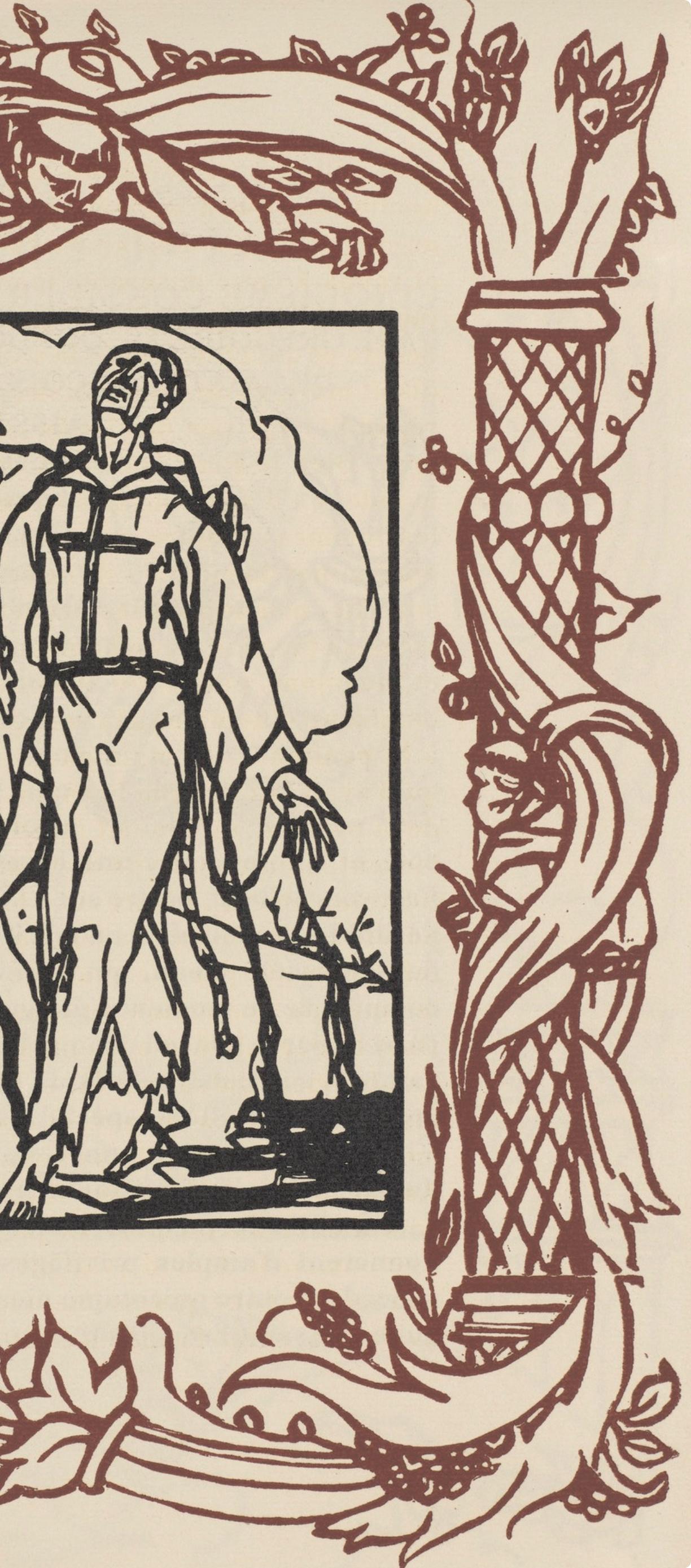 Composition (Morane, N° 100), Les Petites Fleurs de St. Françoise, Émile Bernard For Sale 1