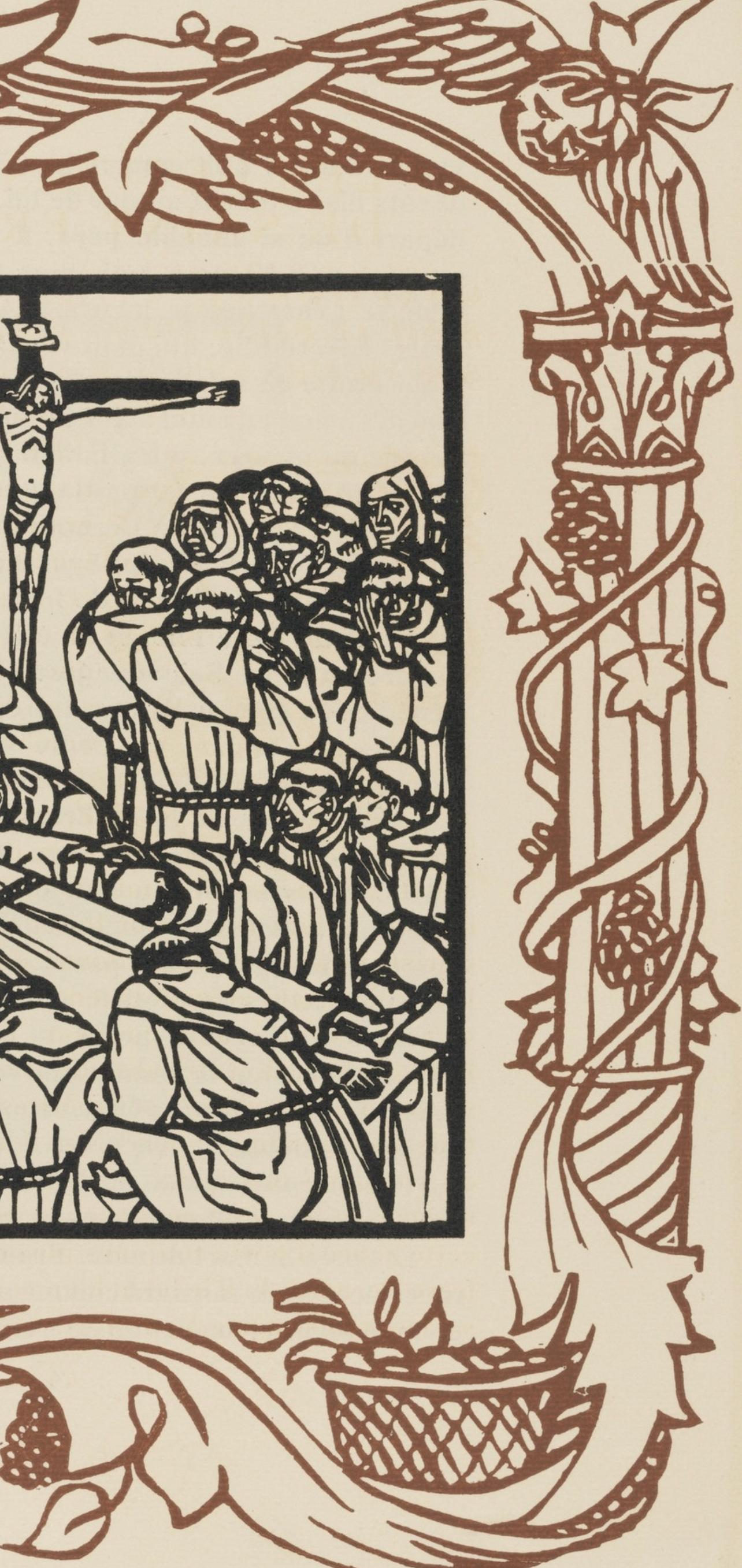 Composition (Morane, N° 100), Les Petites Fleurs de St. Françoise, Émile Bernard For Sale 1