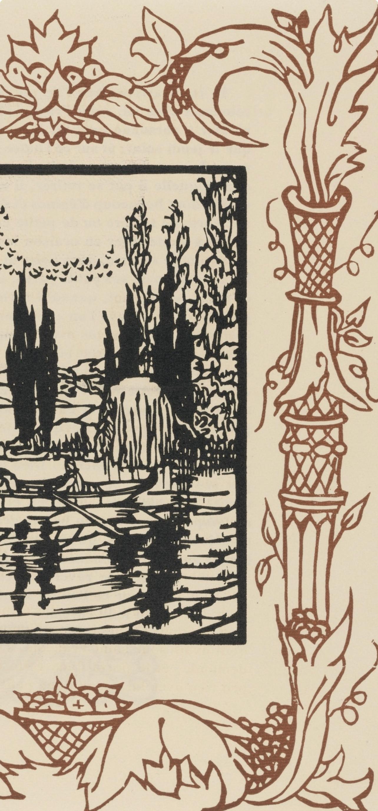 Composition (Morane, N° 100), Les Petites Fleurs de St. Françoise, Émile Bernard For Sale 1