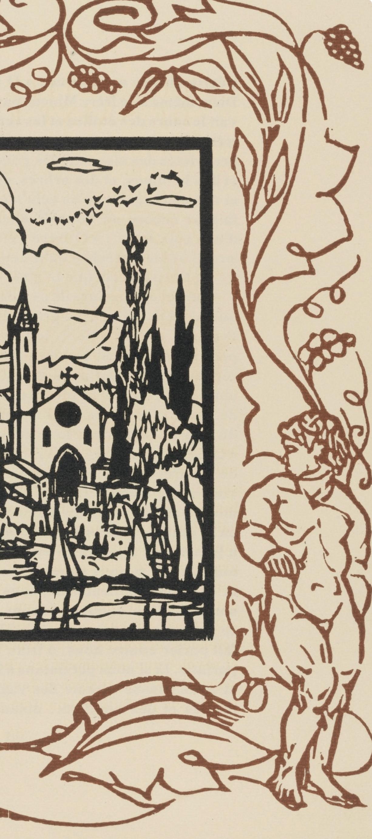 Composition (Morane, N° 100), Les Petites Fleurs de St. Françoise, Émile Bernard For Sale 1
