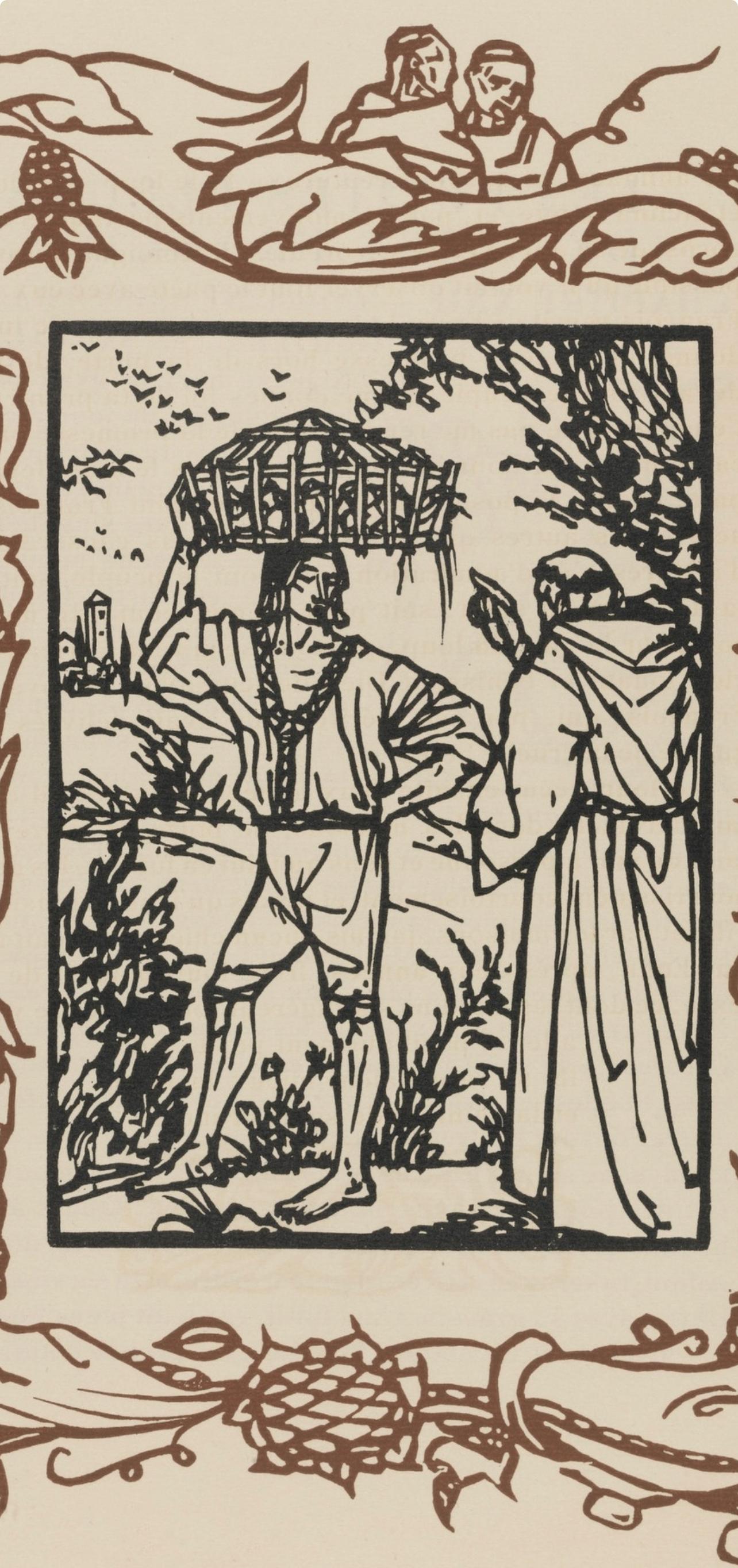 Composition (Morane, N° 100), Les Petites Fleurs de St. Françoise, Émile Bernard For Sale 2