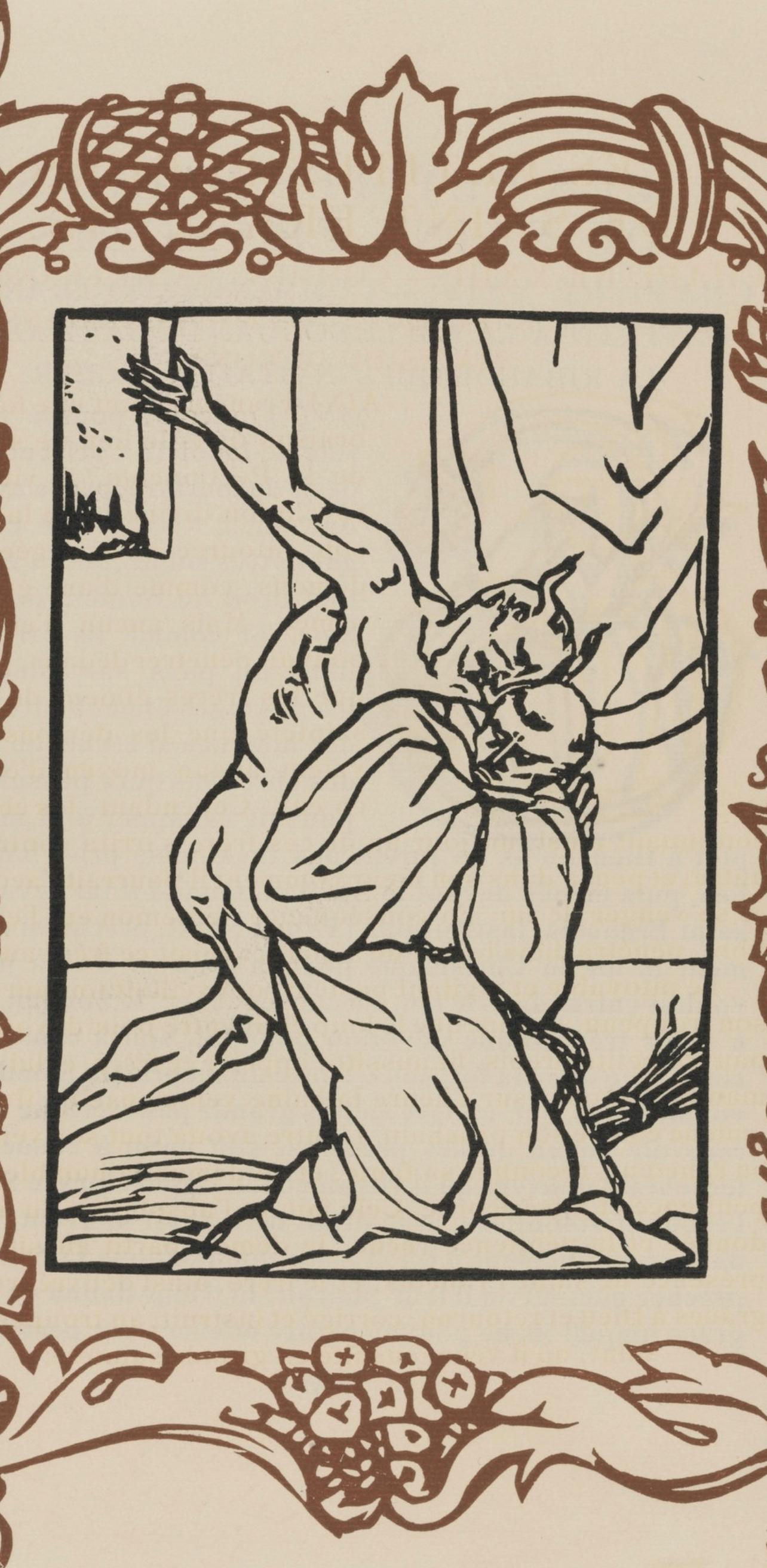 Composition (Morane, N° 100), Les Petites Fleurs de St. Françoise, Émile Bernard For Sale 2