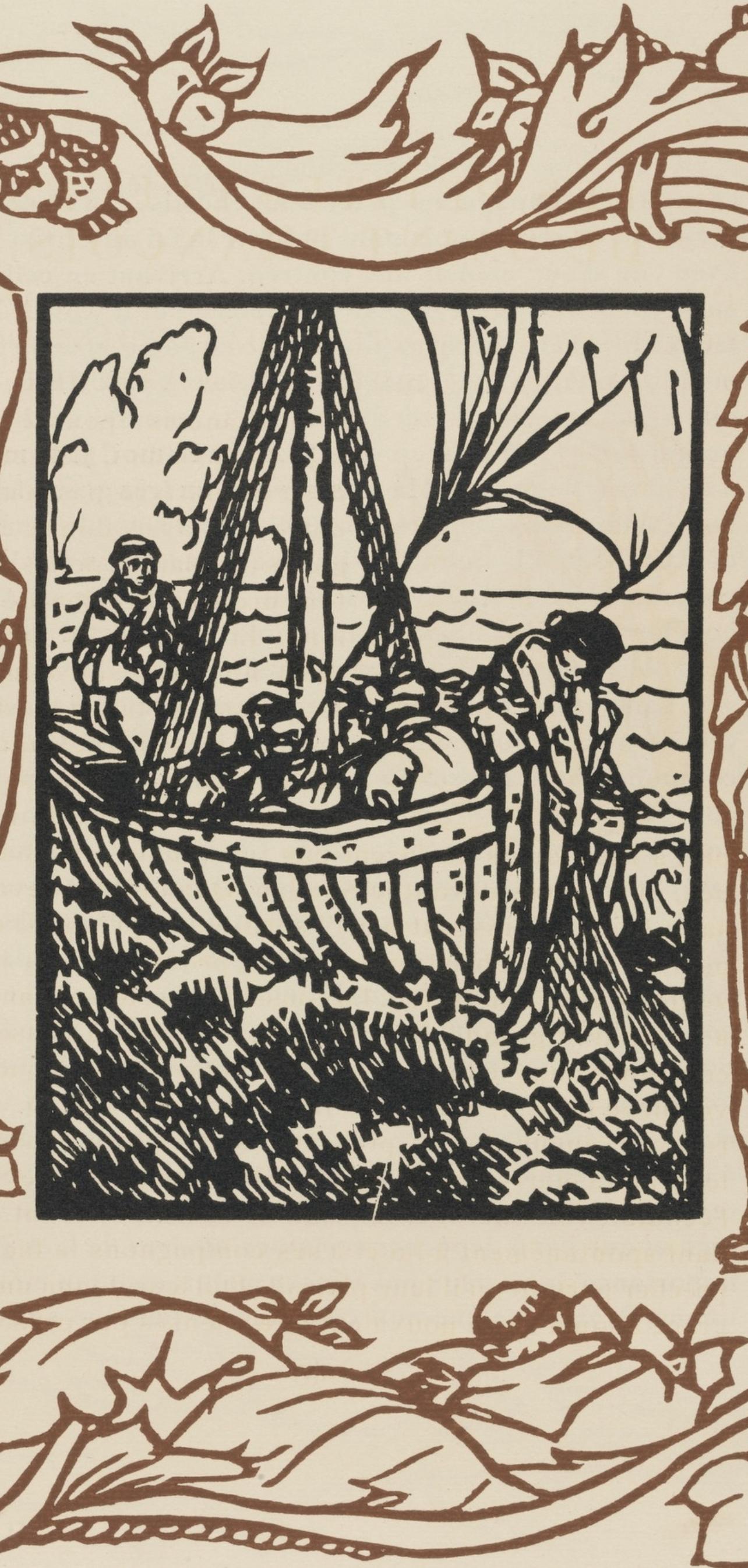 Composition (Morane, N° 100), Les Petites Fleurs de St. Françoise, Émile Bernard For Sale 2