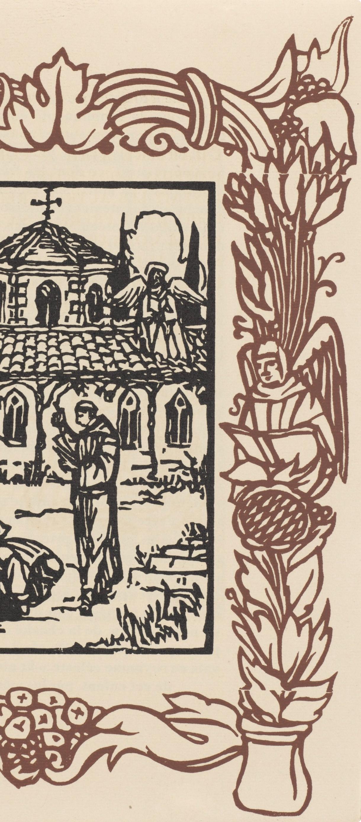 Composición (Morane, N° 100), Les Petites Fleurs de St. Françoise, Émile Bernard en venta 2
