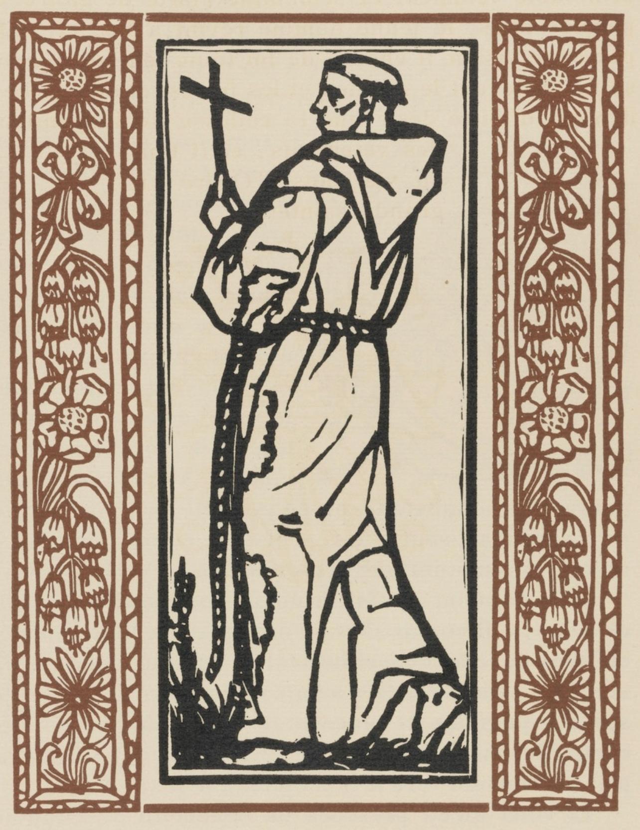 Composizione (Morane, N° 100), Les Petites Fleurs de St. Françoise, Émile Bernard