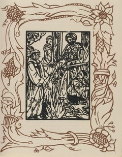 Composition (Morane, N° 100), Les Petites Fleurs de St. Françoise, Émile Bernard