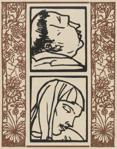 Composition (Morane, N° 100), Les Petites Fleurs de St. Françoise, Émile Bernard