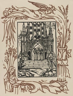 Composición (Morane, N° 100), Les Petites Fleurs de St. Françoise, Émile Bernard