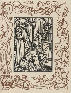 Composition (Morane, N° 100), Les Petites Fleurs de St. Françoise, Émile Bernard