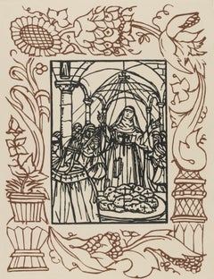 Composition (Morane, N° 100), Les Petites Fleurs de St. Françoise, Émile Bernard