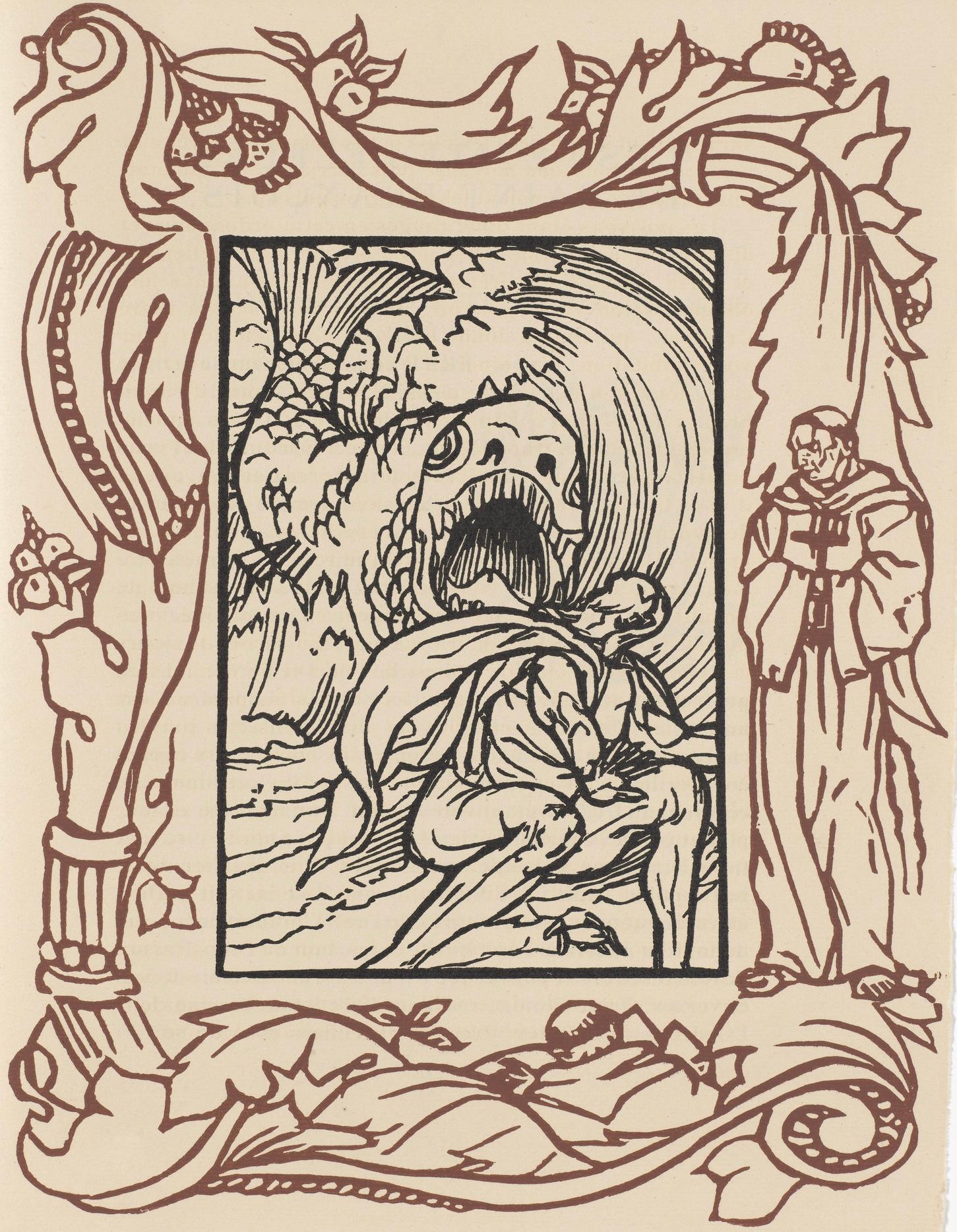 Emile Bernard Landscape Print - Composition (Morane, N° 100), Les Petites Fleurs de St. Françoise, Émile Bernard