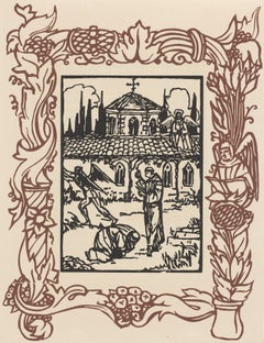 Composition (Morane, N° 100), Les Petites Fleurs de St. Françoise, Émile Bernard