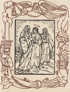 Composition (Morane, N° 100), Les Petites Fleurs de St. Françoise, Émile Bernard