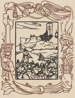 Composition (Morane, N° 100), Les Petites Fleurs de St. Françoise, Émile Bernard
