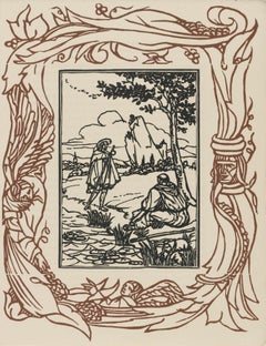 Composition (Morane, N° 100), Les Petites Fleurs de St. Françoise, Émile Bernard
