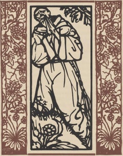 Composition (Morane, N° 100), Les Petites Fleurs de St. Françoise, Émile Bernard