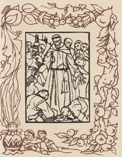 Composition (Morane, N° 100), Les Petites Fleurs de St. Françoise, Émile Bernard