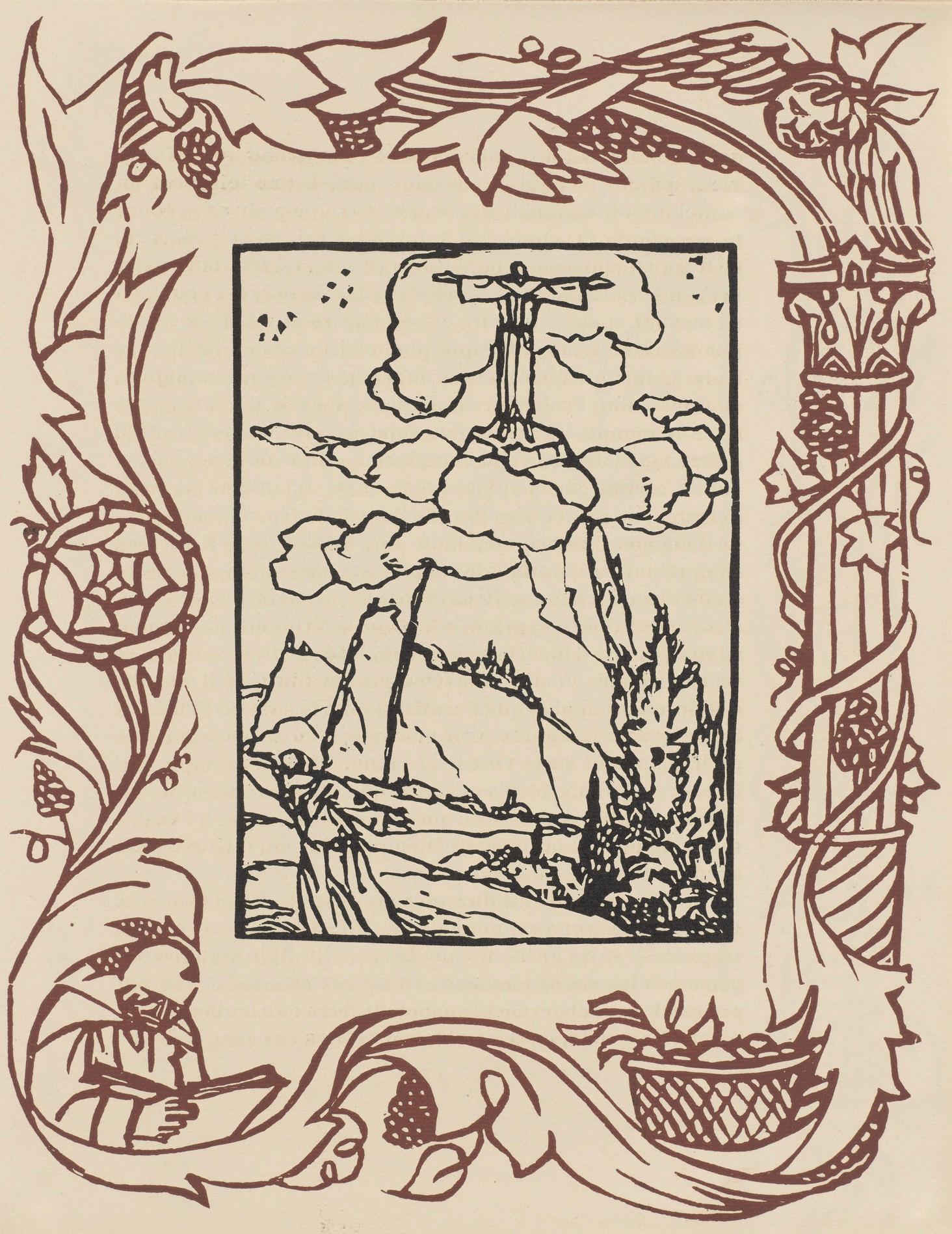 Composizione (Morane, N° 100), Les Petites Fleurs de St. Françoise, Émile Bernard