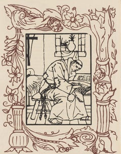 Composizione (Morane, N° 100), Les Petites Fleurs de St. Françoise, Émile Bernard