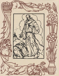 Composition (Morane, N° 100), Les Petites Fleurs de St. Françoise, Émile Bernard