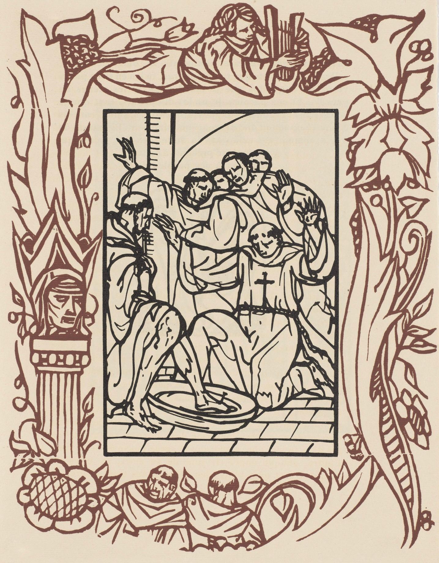 Composizione (Morane, N° 100), Les Petites Fleurs de St. Françoise, Émile Bernard
