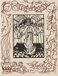 Composition (Morane, N° 100), Les Petites Fleurs de St. Françoise, Émile Bernard