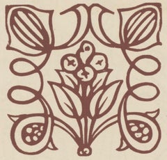 Composition (Morane, N° 100), Les Petites Fleurs de St. Françoise, Émile Bernard