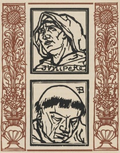 Composition (Morane, N° 100), Les Petites Fleurs de St. Françoise, Émile Bernard