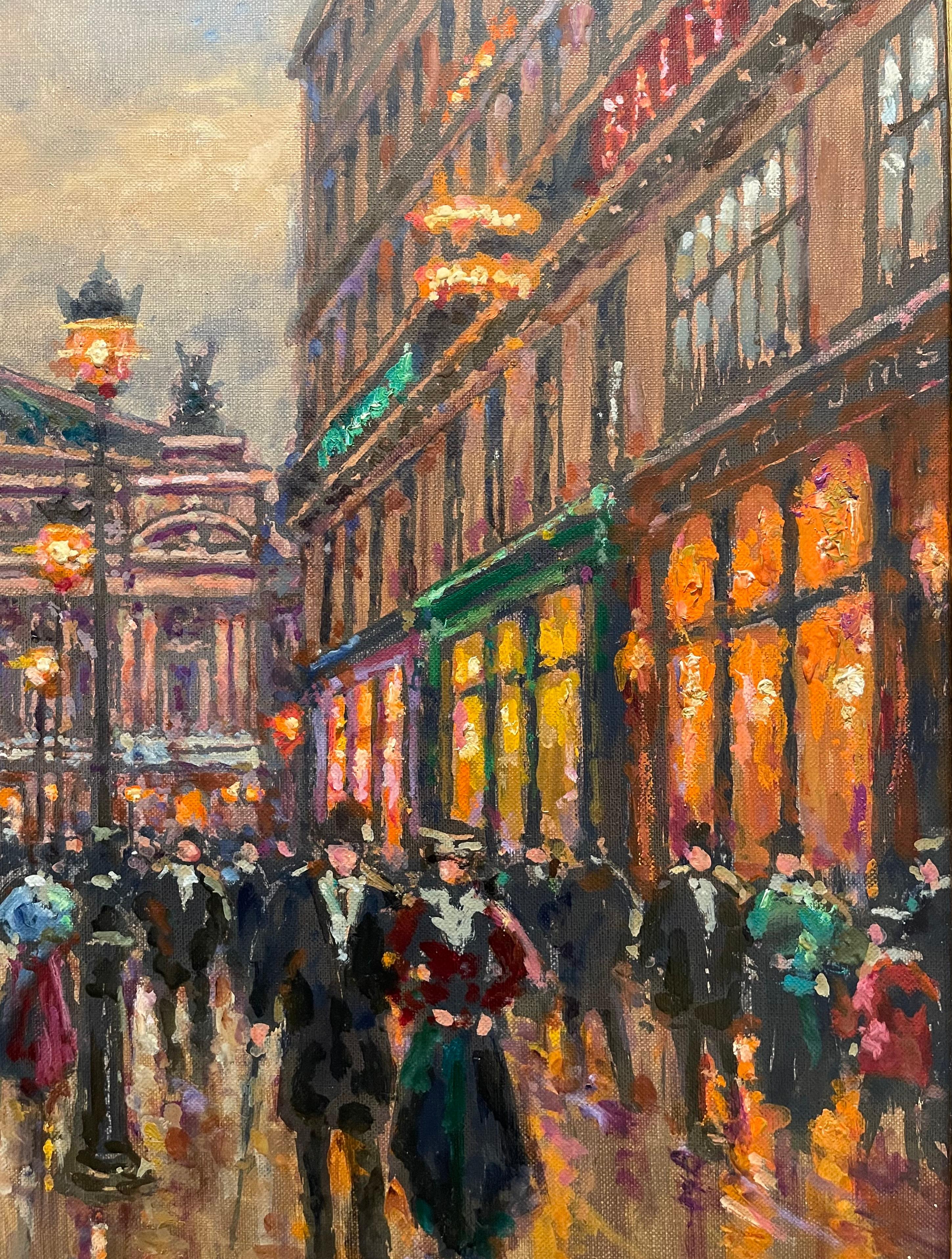 Canvas Émile BOYER (1877-1948) - The Paris Opera